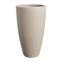 june round high 30cm greige